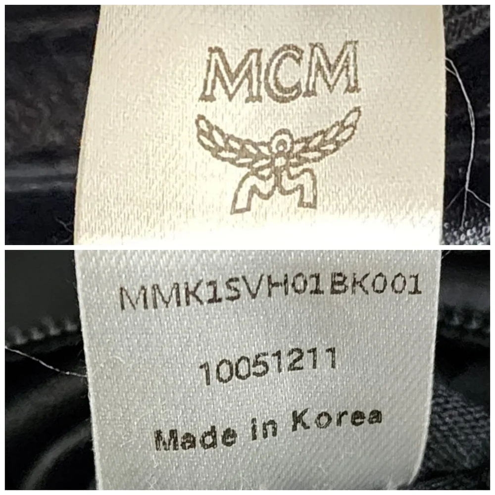 MCM Honshu Tantris Studded Backpack Black
